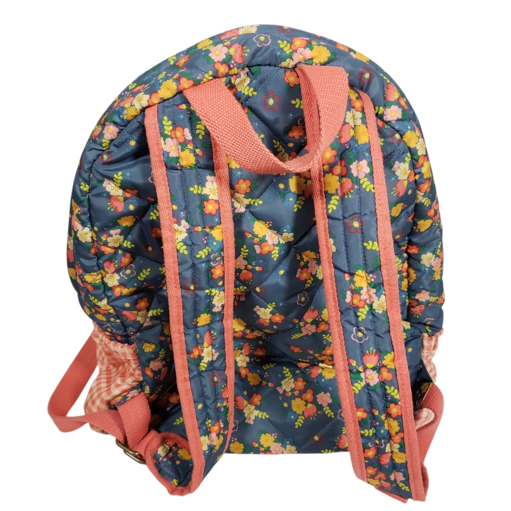 Matilda Jane Floral Quilted Backpack with Ruffles - Picture 2 of 7